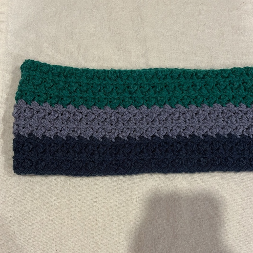 Hand Crocheted Infinity Scarf - Picture 2 of 5